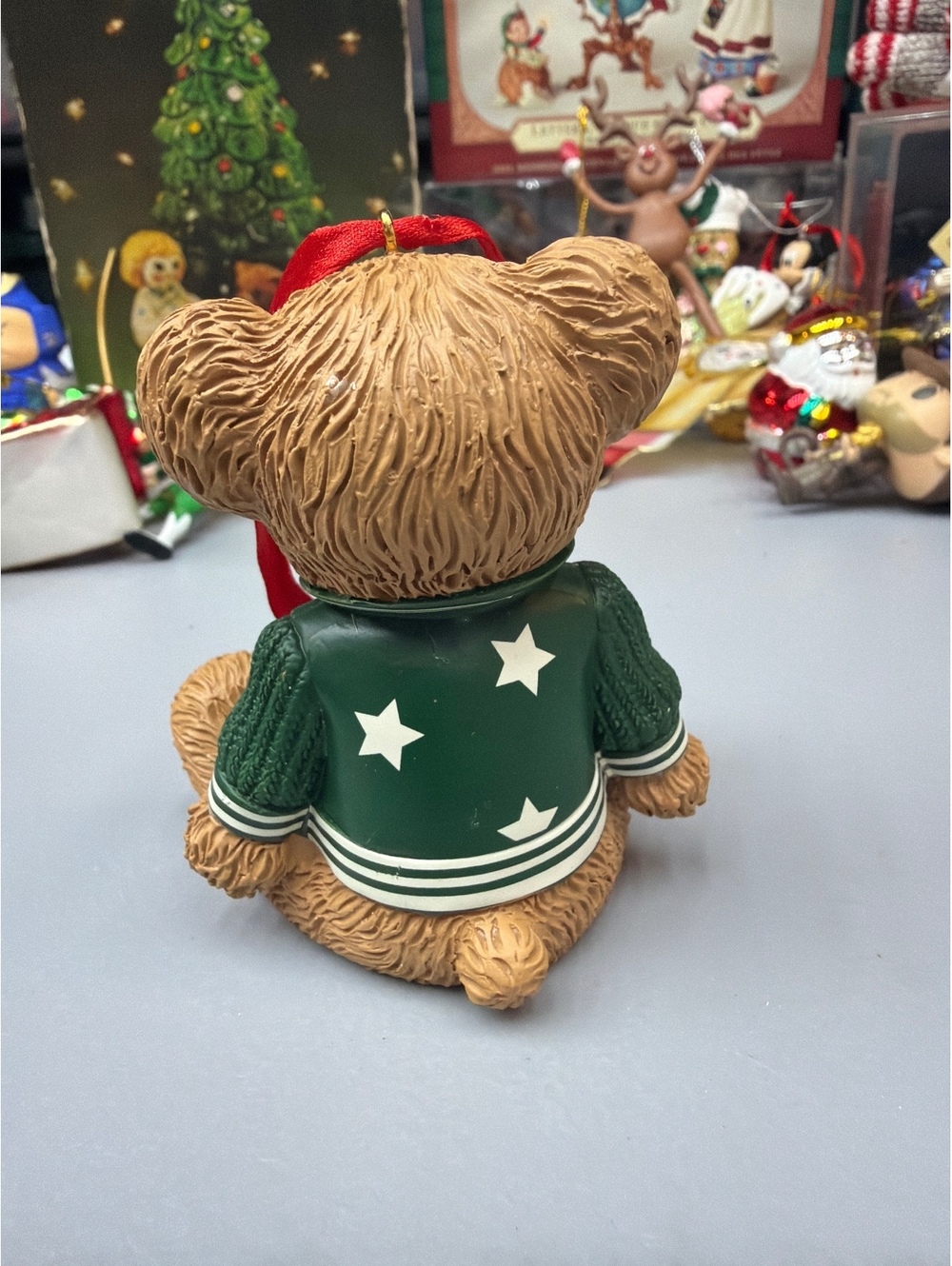 Harrods Christmas Bear 2022 Louie annual ornament - Picture 2 of 3